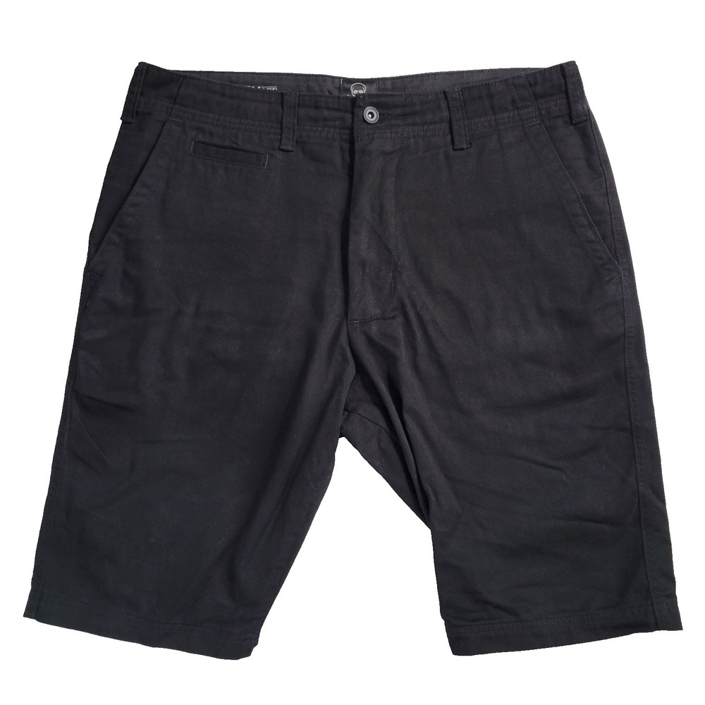 SSUR Shorts Mens 34 Black 100% Cotton Made In the USA Rare